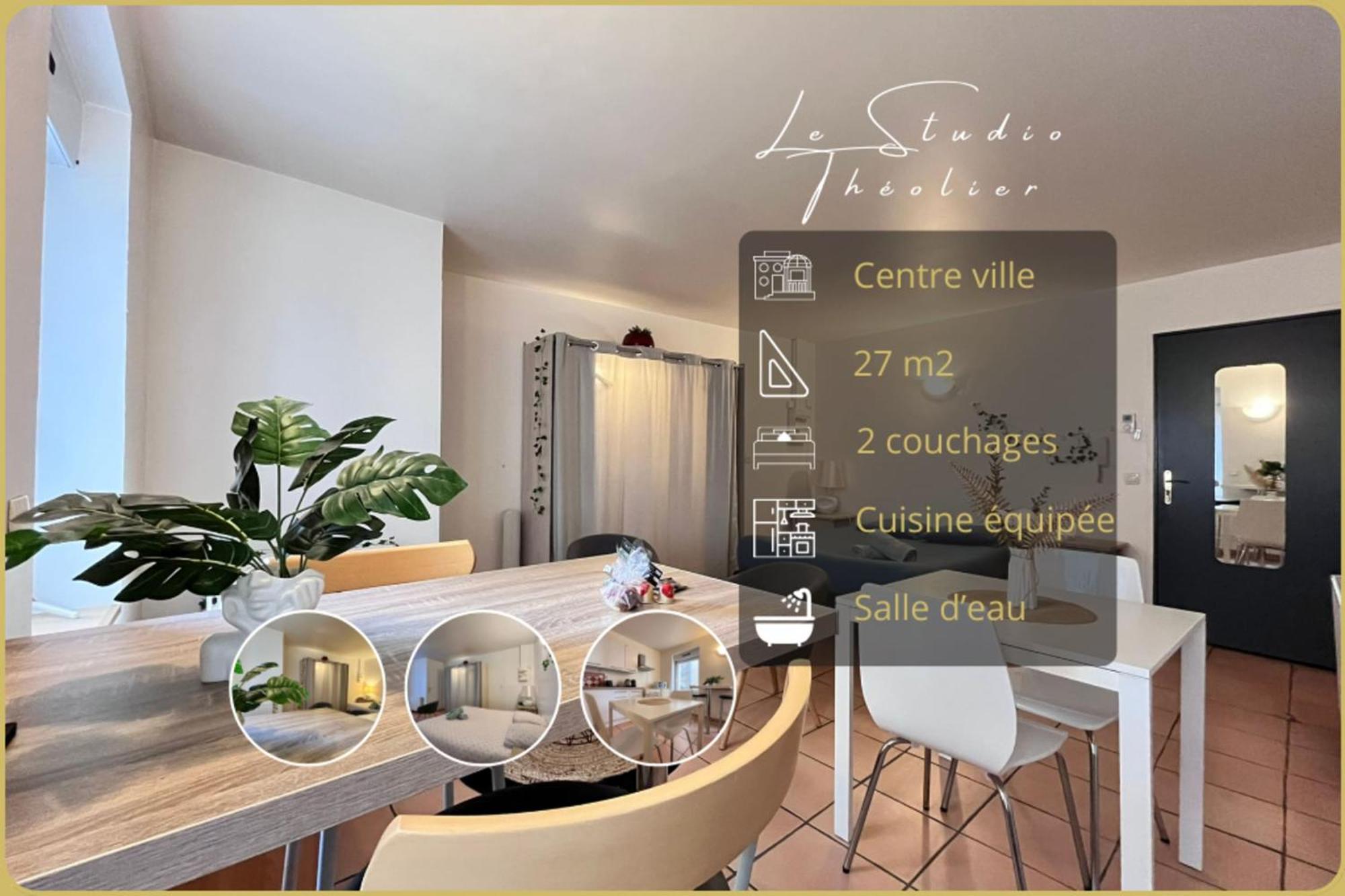 Le Studio Theolier Downtown - Close To Pedestrian Street ตูร์นง-โซร์-โฮน ภายนอก รูปภาพ